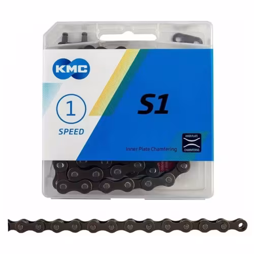 Цепь велосипедная KMC CH-S1, 1 скорость, 80 звеньев