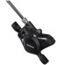 Тормоз гидравлический (суппорт) Shimano MT-200, пластиковые колодки B01S, черный