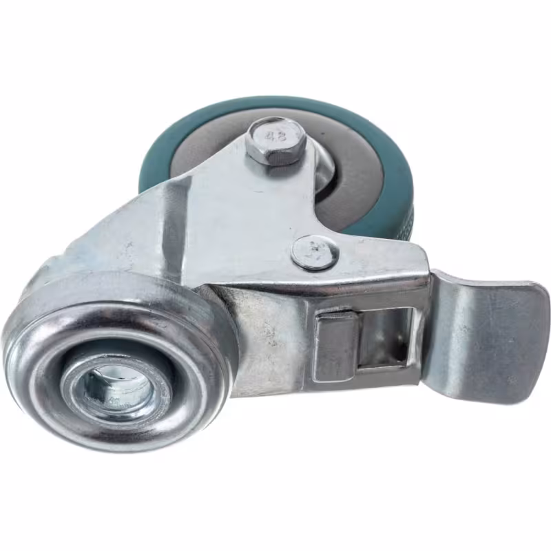 Колесо аппаратное поворотное с тормозом и опорой Longway C-1700-MTB-050-F04 SChgb 25 (50x18 мм, 25 кг) 