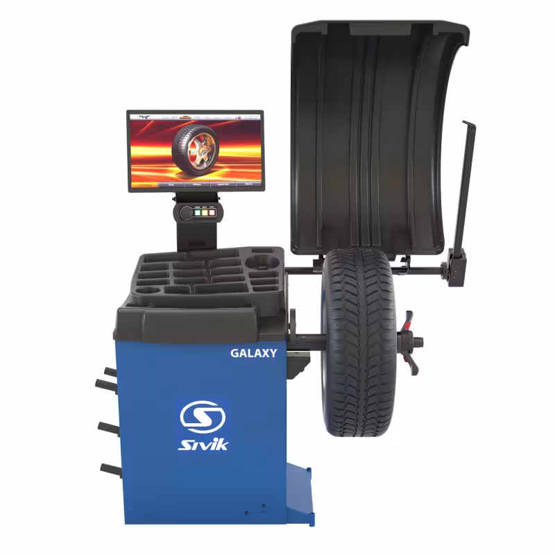 Станок балансировочный Sivik Galaxy СБМП-60/3D (синий)