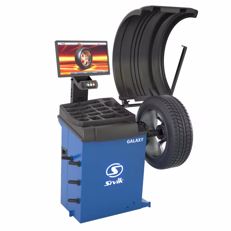 Станок балансировочный Sivik Galaxy СБМП-60/3D (синий)