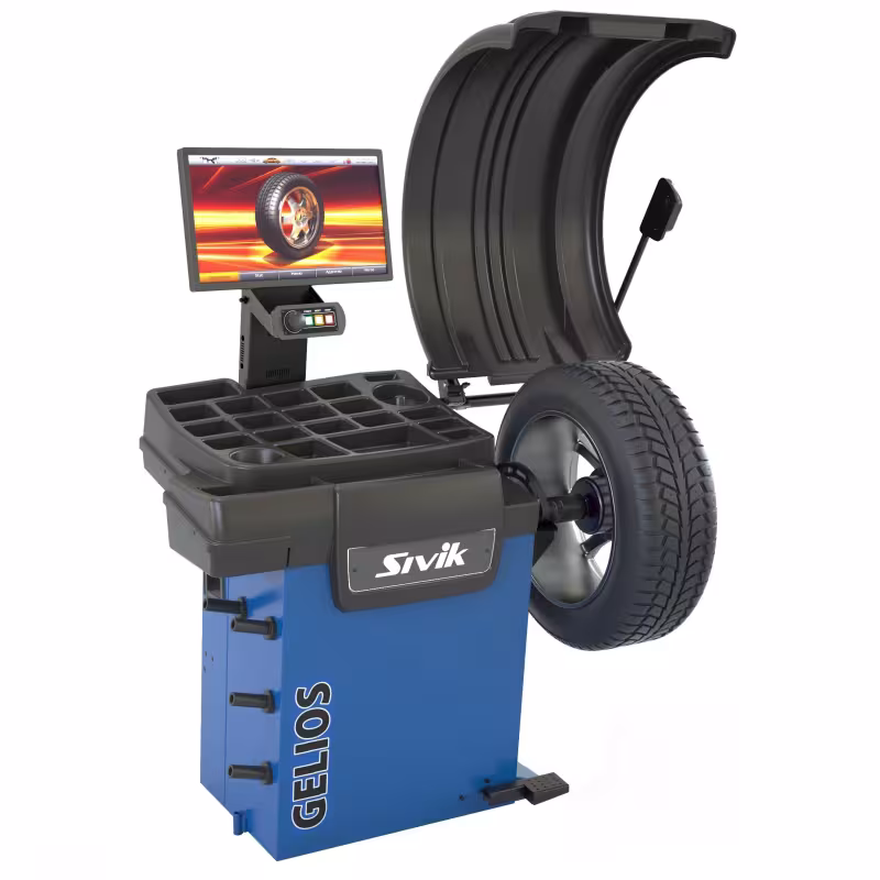 Станок балансировочный Sivik Gelios СБМП-60/3D Plus (УЗ, ТЛУ)