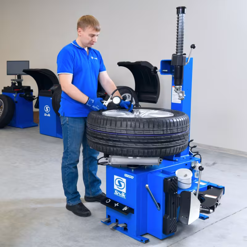 Станок шиномонтажный полуавтоматический Sivik КС-301А 220В