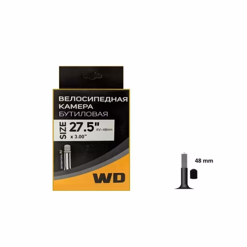 Камера Wanda NN003823, 27.5x2.5/3.00, бутил, авто-ниппель A/V-48