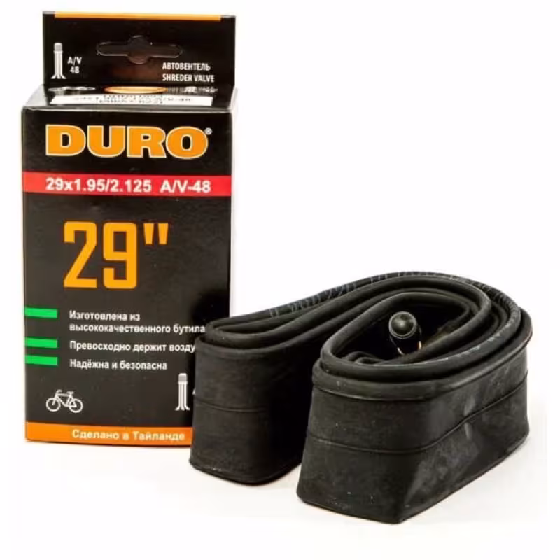Камера Duro DHB01093, 29x1.75/2.125, бутил, авто-ниппель A/V-48