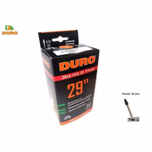 Камера Duro DHB01097, 29x1.95/2.125, бутил, Presta F/V-52