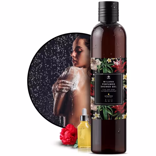 Гель для душа парфюмированный Grass Milana Spring Bloom, 350 мл