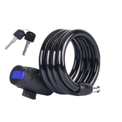 Замок противоугонный  High Security LK-8100, 8/1000мм