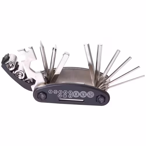 Набор инструментов Kenli KL-9802, складной, 15 предметов