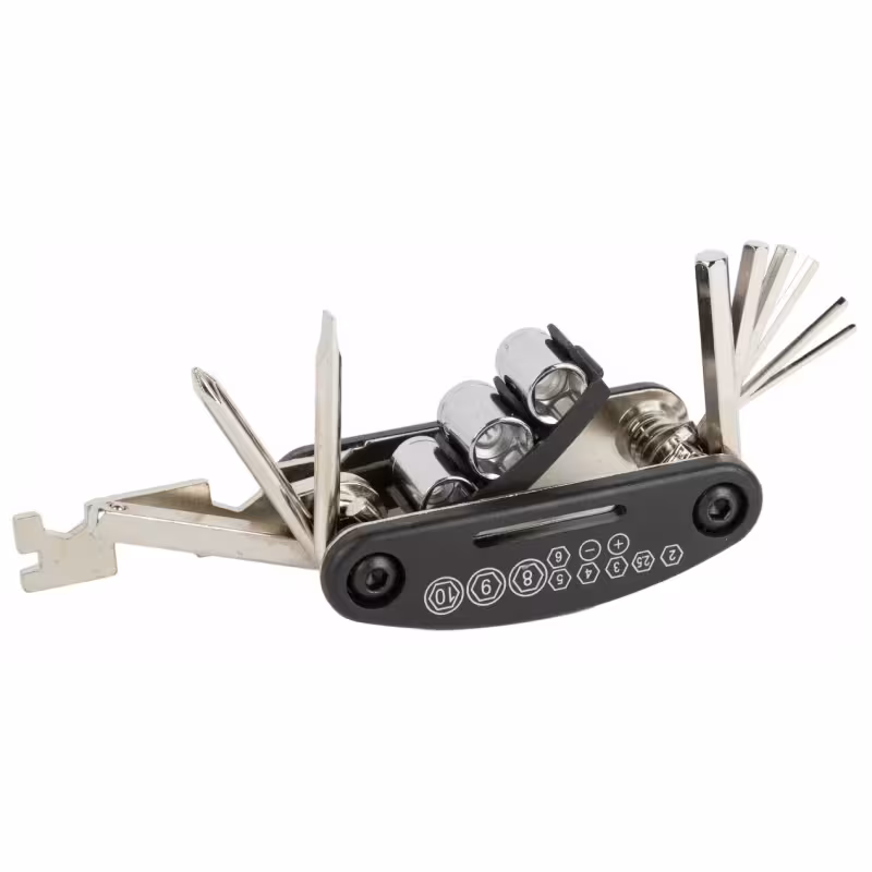 Набор инструментов Kenli KL-9802, складной, 15 предметов