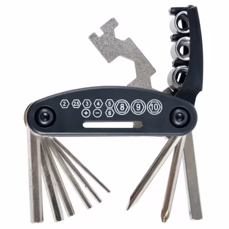 Набор инструментов Kenli KL-9802, складной, 15 предметов