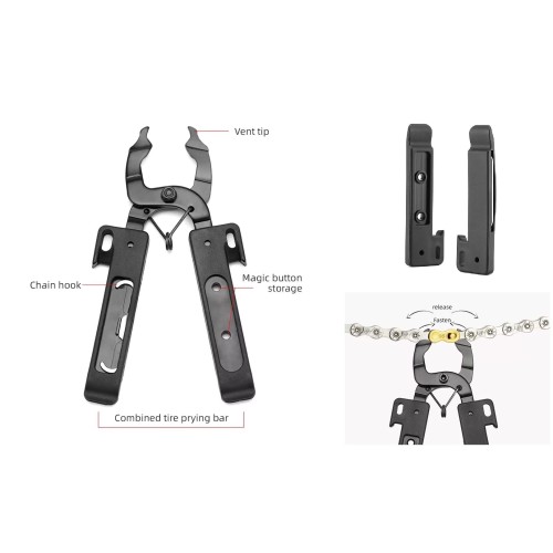 Съемник замка цепи Cycling Box C-8221 с монтажками