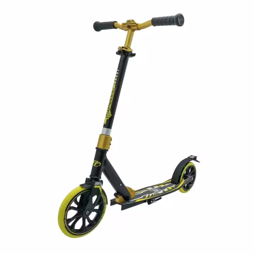 Самокат Tech Team Jogger 210, черный/желтый