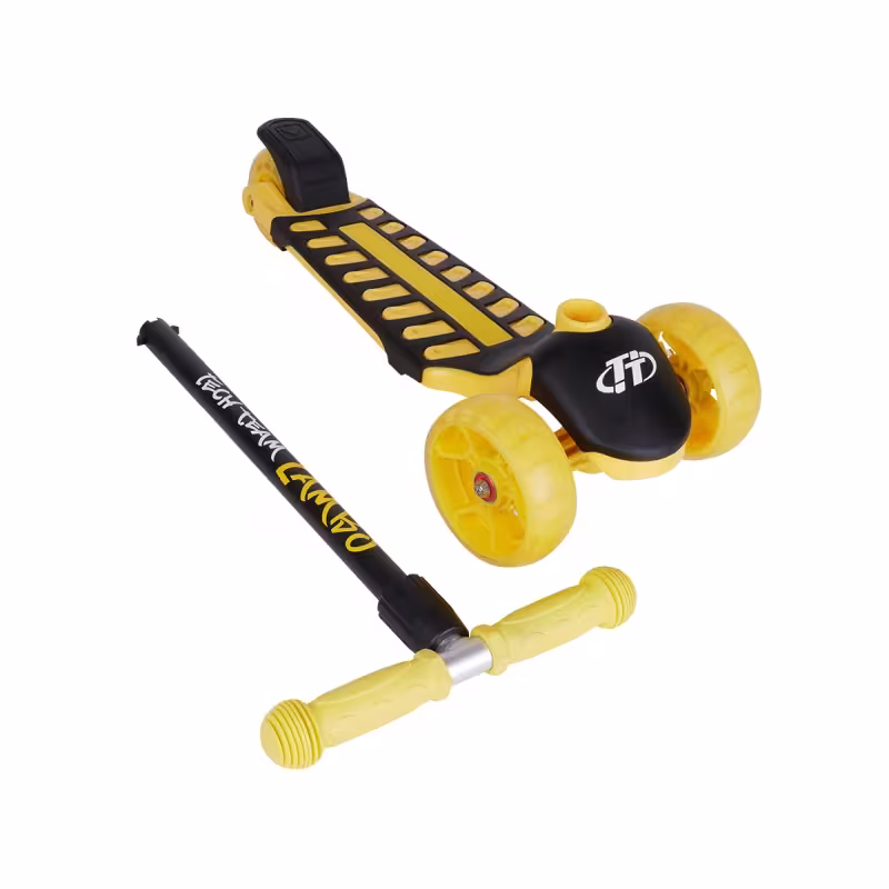 Самокат-кикборд Tech Team Lambo, желтый