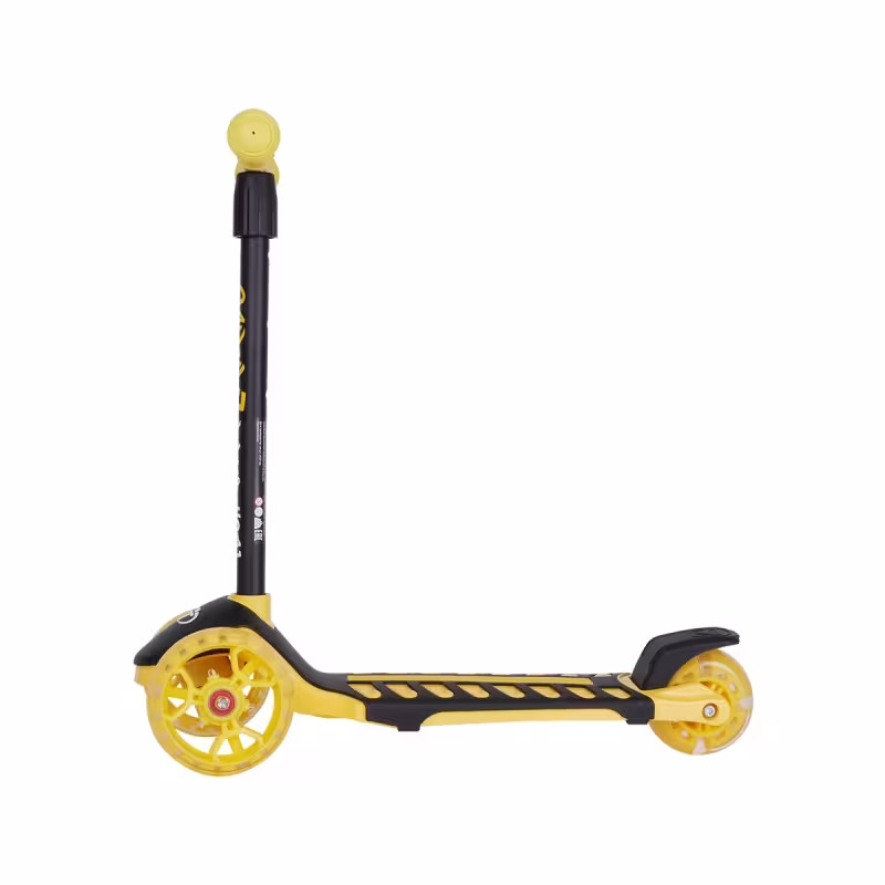 Самокат-кикборд Tech Team Lambo, желтый