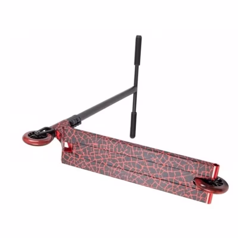 Самокат трюковой Tech Team Freak WT, красный/черный