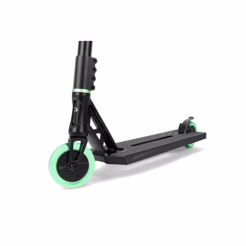 Самокат трюковой Tech Team Zorg PRO, черный/морская волна