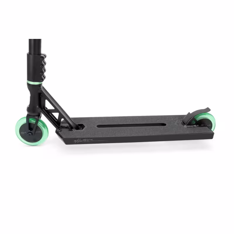 Самокат трюковой Tech Team Zorg PRO, черный/морская волна