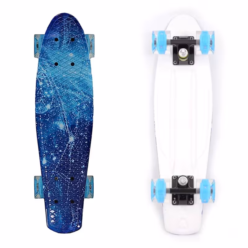 Пенни борд Black Aqua S0123