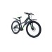 Велосипед горный хардтейл Forward Twister 2.0 disc, 24 (7 cкоростей, рост 12) черный/ярко-зеленый