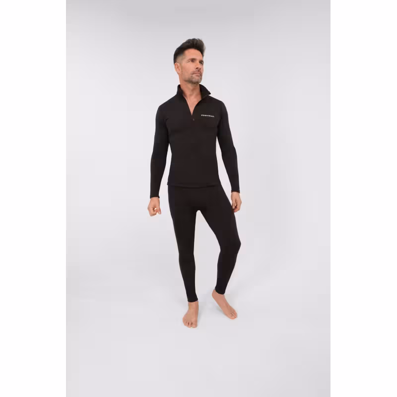 Комплект термобелья мужской Finntrail Subzero 6404, черный, размер L