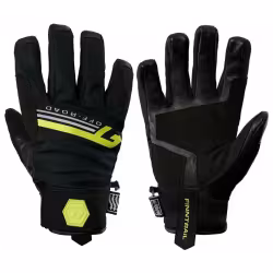 Мотоперчатки Finntrail GT Off Road 2790, мембрана/натуральная кожа, черный/желтый, размер L