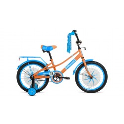 Велосипед Forward Azure 20 ( рост 10,5, 1 скорость) бежевый/голубой
