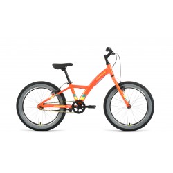 Велосипед  Forward Comanche 1.0  (20", 1 скорость , рост 10,5) оранжевый/желтый