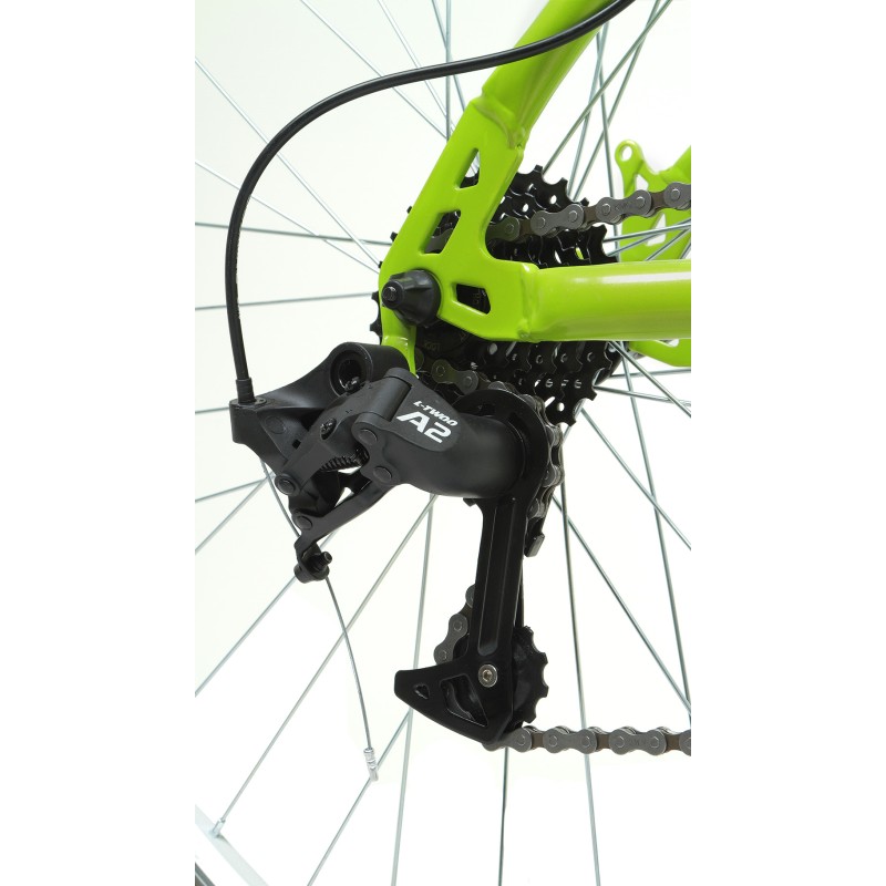Велосипед горный хардтейл Forward Sporting  1.2 27,5 (21 скорость, рост 19) зеленый/бирюзовый