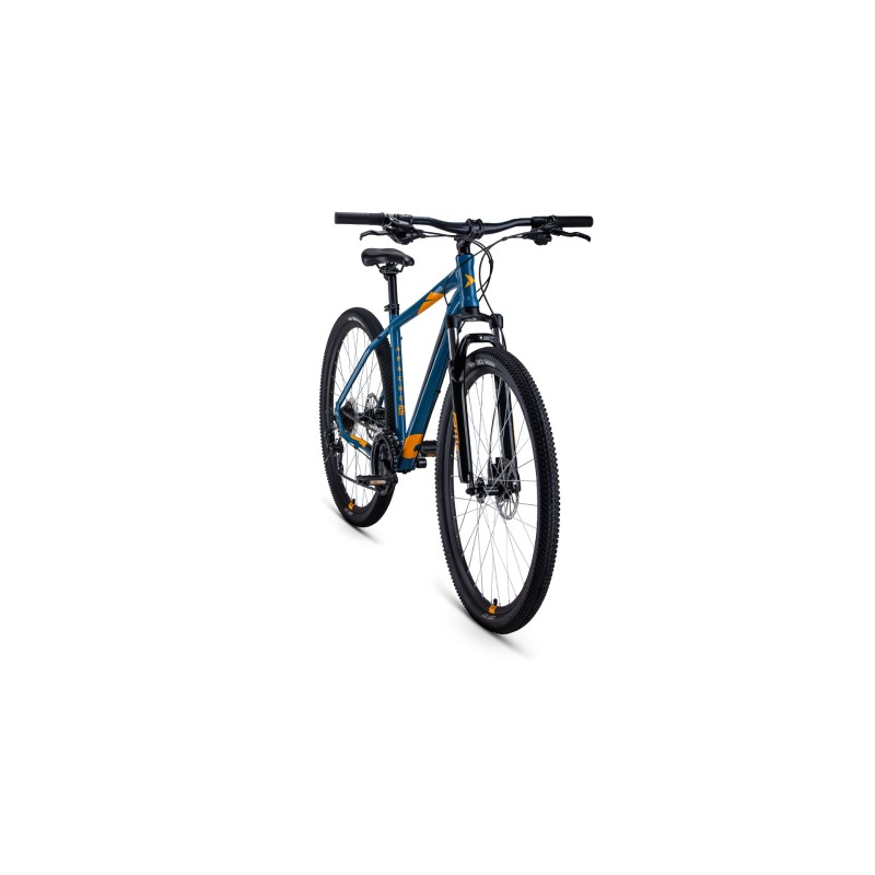 Велосипед горный хардтейл Forward Apache 3.0 disc 29 (21 скорость, рост 21) бирюзовый/оранжевый