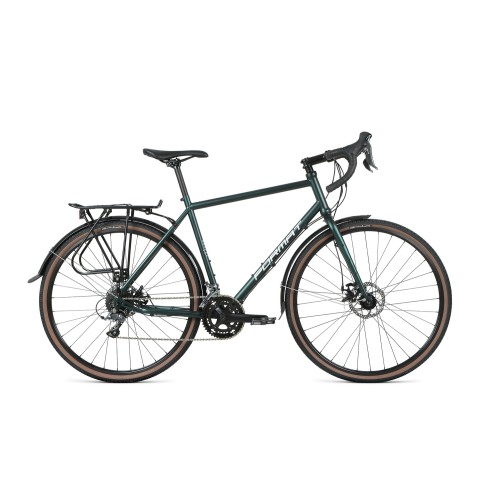 Велосипед взрослый дорожный Format 5222, 28 (700С,16 скоростей, рост 540мм) темно-зеленый матовый