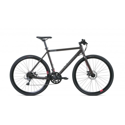 Велосипед городской взрослый Format 5342  28 (700С, 8 скоростей, рост 540 мм) черный матовый														