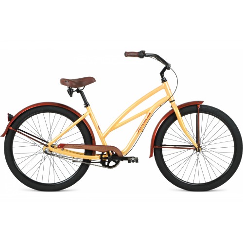 Велосипед городской взрослый Format 5522, 26 (3 скорости, рост OS) бежевый