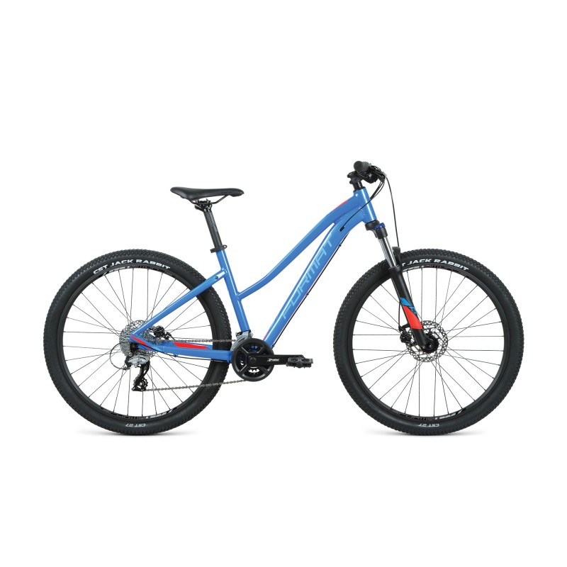 Велосипед женский горный хардтейл Format 7714  27,5 (16 скоростей, рост S) синий
