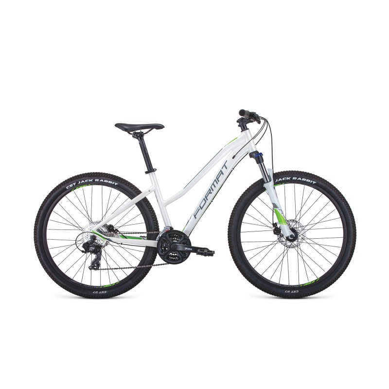 Велосипед женский городской Format 7715 27,5 (21 скорость, рост S) белый
