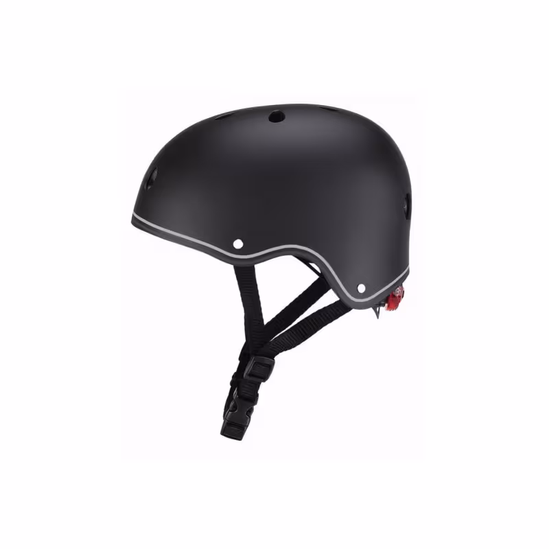 Велошлем детский Globber Primo Lights, черный, размер XS/S, 48-53 см