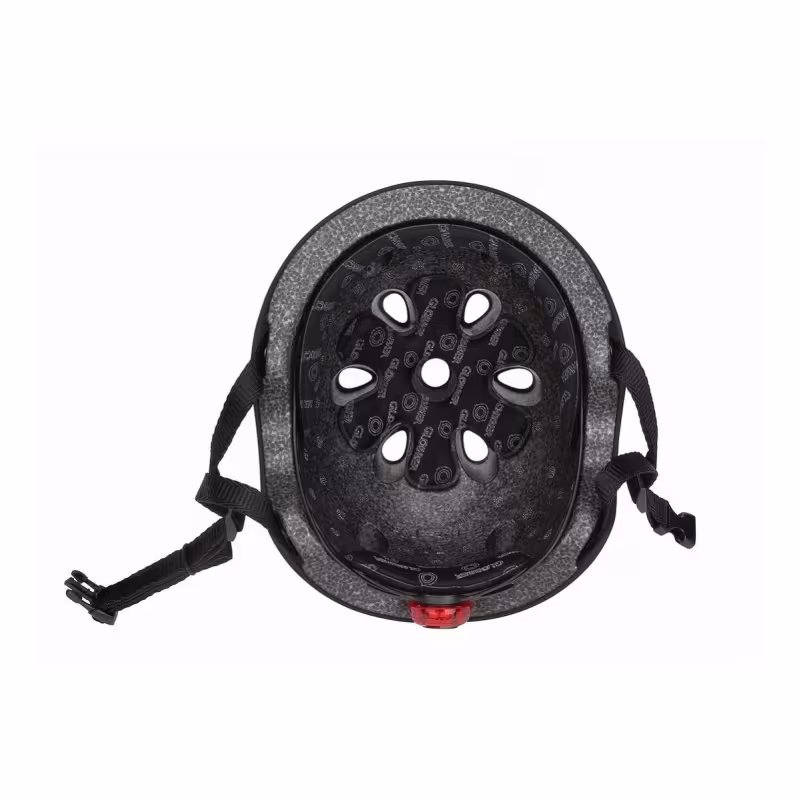 Велошлем детский Globber Primo Lights, черный, размер XS/S, 48-53 см