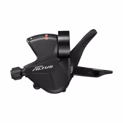 Шифтер Shimano Altus М2010, левый, 2 скорости,  1800 мм 