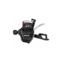 Шифтер Shimano XT M780, левый, 3 скорости,  трос+оплетка 