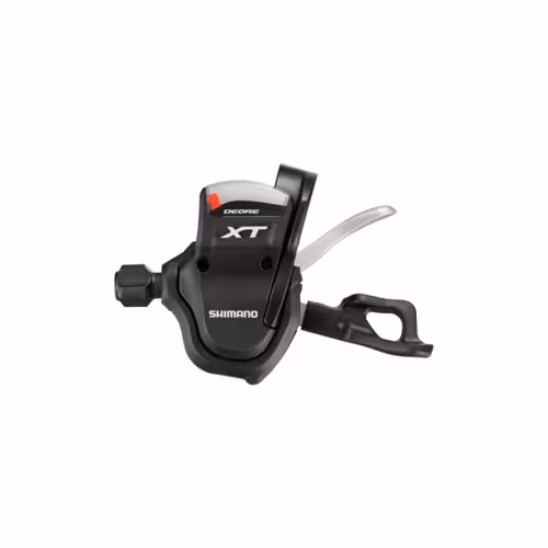 Шифтер Shimano XT M780, левый, 3 скорости,  трос+оплетка 