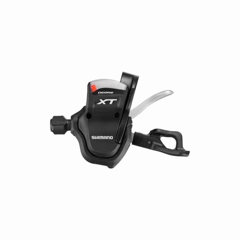 Шифтер Shimano XT M780, левый, 3 скорости,  трос+оплетка 