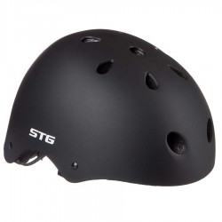 Велошлем STG MTV12, размер L, 58-61 см, черный 
