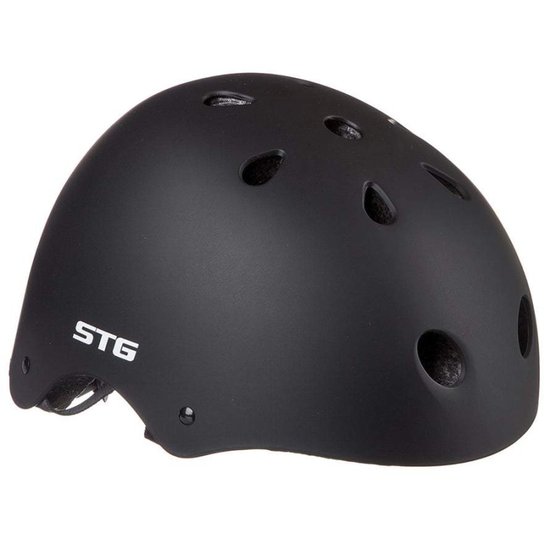 Велошлем STG MTV12, размер S, 52-55 см, черный