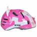 Велошлем детский STG MV7-CAT, размер XS, 44-48 см, розовый