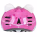 Велошлем детский STG MV7-CAT, размер XS, 44-48 см, розовый