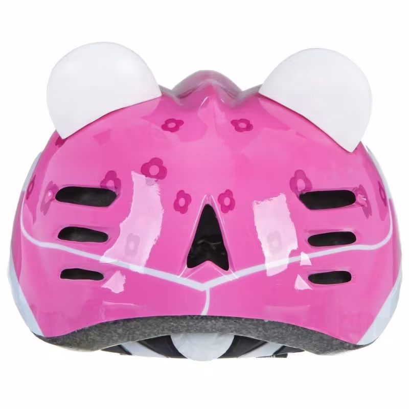 Велошлем детский STG MV7-CAT, размер XS, 44-48 см, розовый