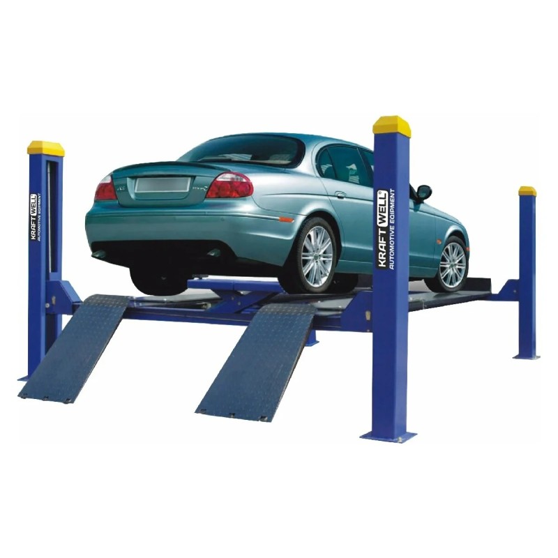 Подъемник KraftWell KRW4WA+KRWJ2N, 4-х стоечный, 4т, 380V