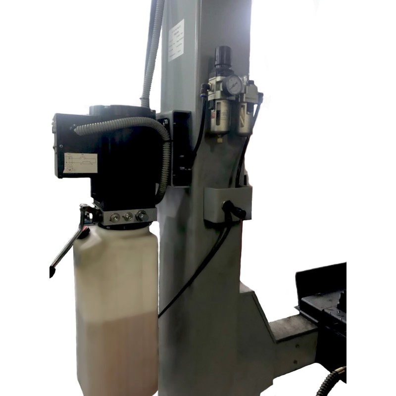 Подъемник KraftWell KRW5.5WA_blue+KRWJ7P, 4-х стоечный, 5,5т, 380V