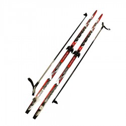 Лыжный комплект  STC Skol electra red NNN Step-in (190)
