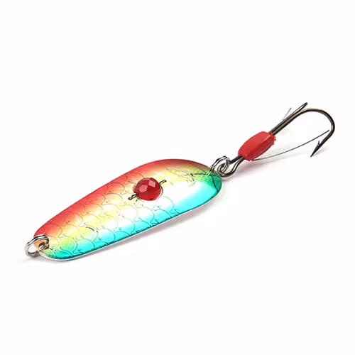 Блесна Kuusamo Rasanen 70/20 GR/Fye/R-S, UV, бусинка, незацепляйка